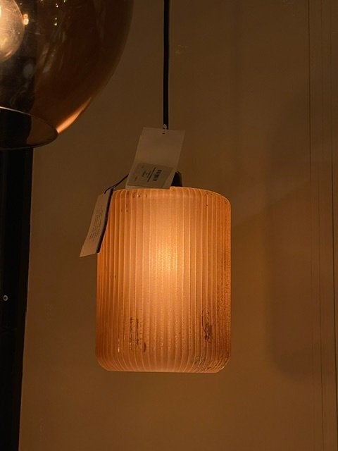 Riverdale hanglamp terra, Ophalen of Verzenden, Gebruikt, Glas, E27 (groot)