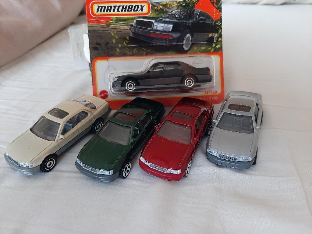 Matchbox Lexus LS 400 SET VAN 5 STUKS., Ophalen of Verzenden, Nieuw, Auto