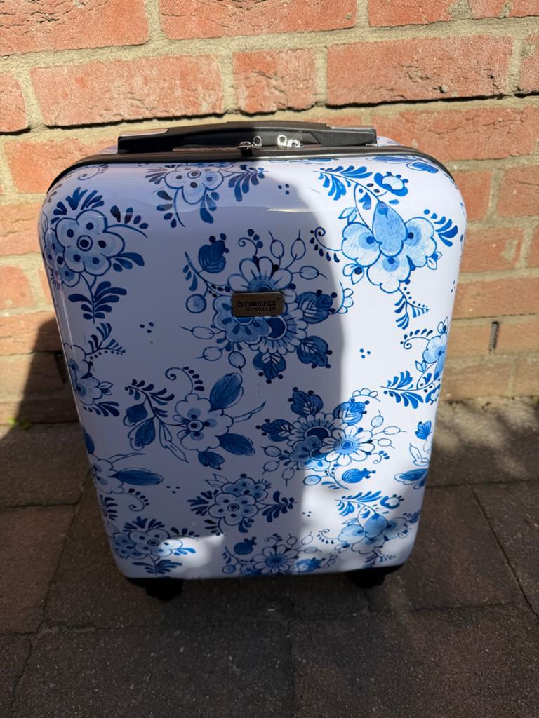 reiskoffer princess, 50 tot 60 cm, Hard kunststof, Zo goed als nieuw, 35 tot 45 cm