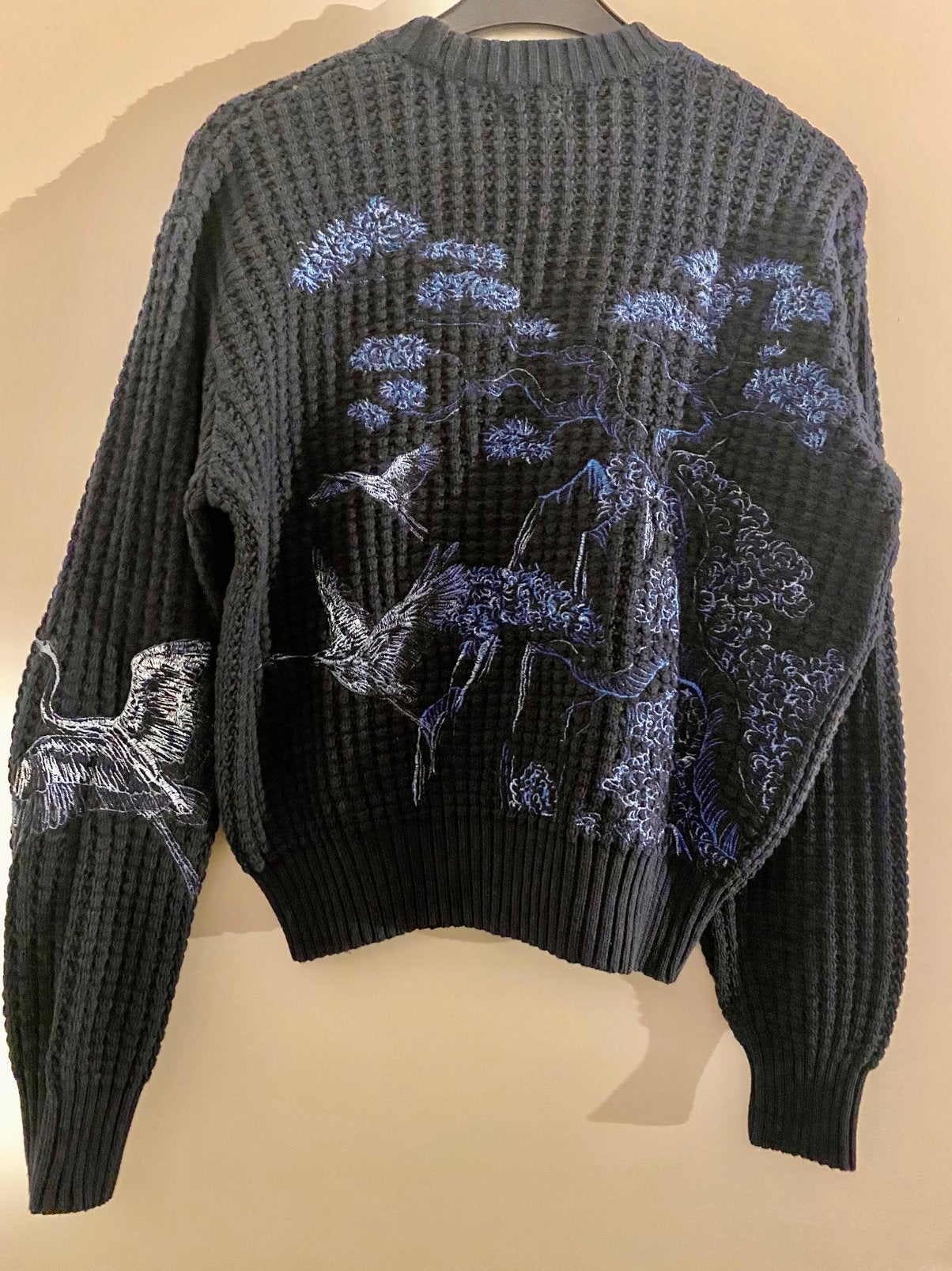 Derschutze ‘kyoto’ Knit navy, Ophalen of Verzenden, Zo goed als nieuw, Maat 36 (S), Blauw