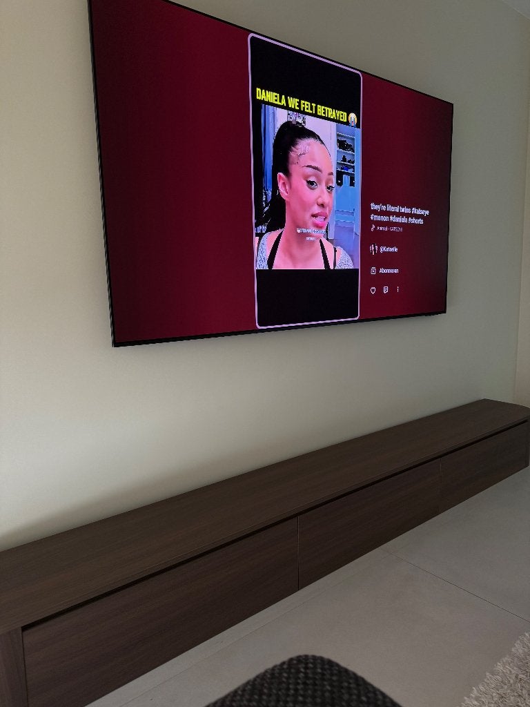 Tv meubel, Ophalen, Nieuw, 200 cm of meer, Minder dan 100 cm