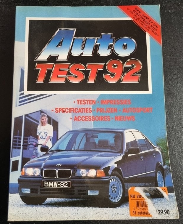 Auto test 92 jaarboek, Ophalen of Verzenden, Zo goed als nieuw, Algemeen