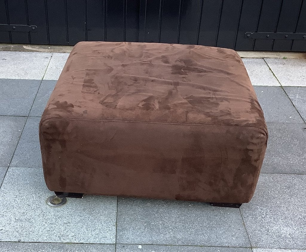 Comfortabel: Hocker/Poef - Montel zitmeubel - 85 X 85 cm, Ophalen, Tijdloos/ modern, Gebruikt, Vierkant