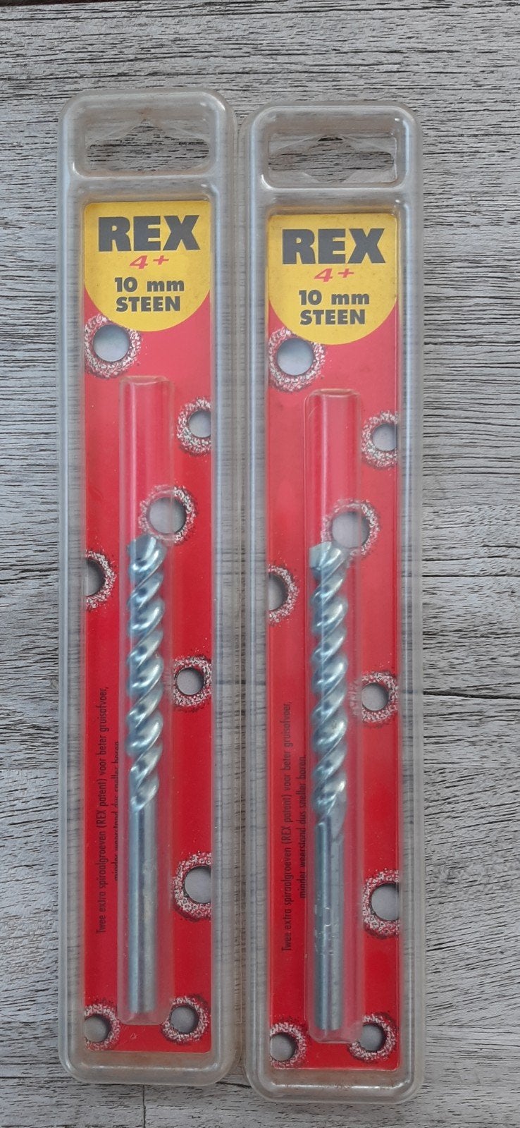 REX Steenboor 10 mm - Nieuw in verpakking (2 stuks), Ophalen of Verzenden, Nieuw, Overige typen