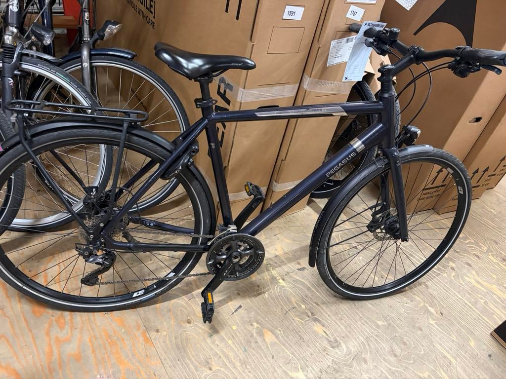 Pegasus premio sl ultralite, 28 inch, Zo goed als nieuw, Meer dan 20 versnellingen, Schijfrem
