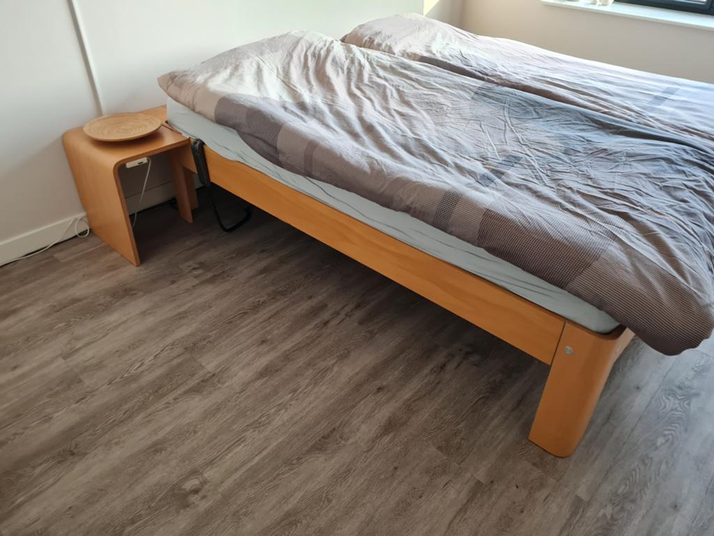 Auping Auronde tweepersoonsbed. Matrasgrootte 2 x 200 x 90, Ophalen, Tweepersoons, 180 cm, 200 cm