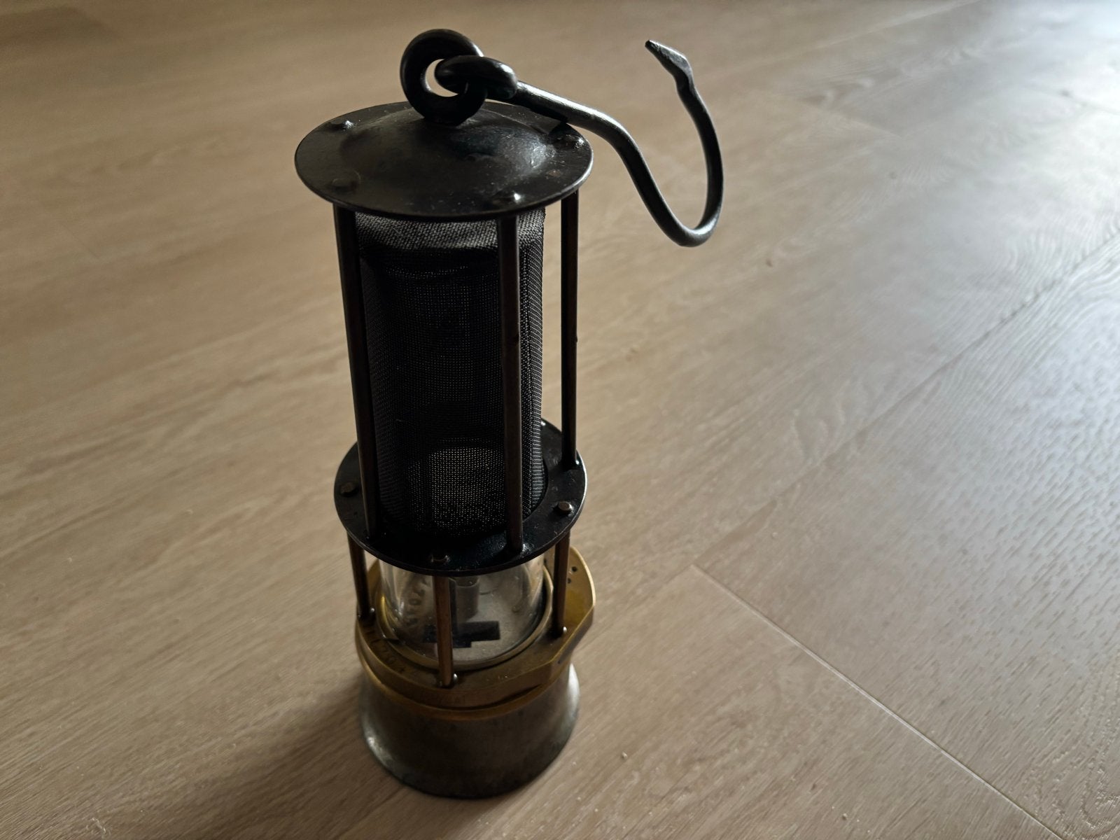 Vintage mijnlamp - Authentieke Zwickauer mijnwerkerslamp, Ophalen