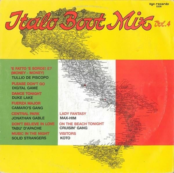 L.P. (1985) Italo Boot Mix vol. 4, Gebruikt, Fotohoes, 1980 - 1989, Ophalen of Verzenden