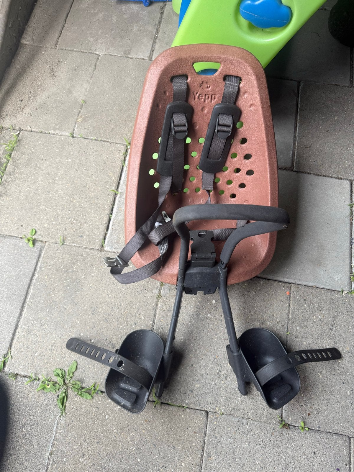 Yepp Fietsstoeltje - Voorzitje, Voorzitje, Ophalen of Verzenden, 0 t/m 13 kg, Gebruikt