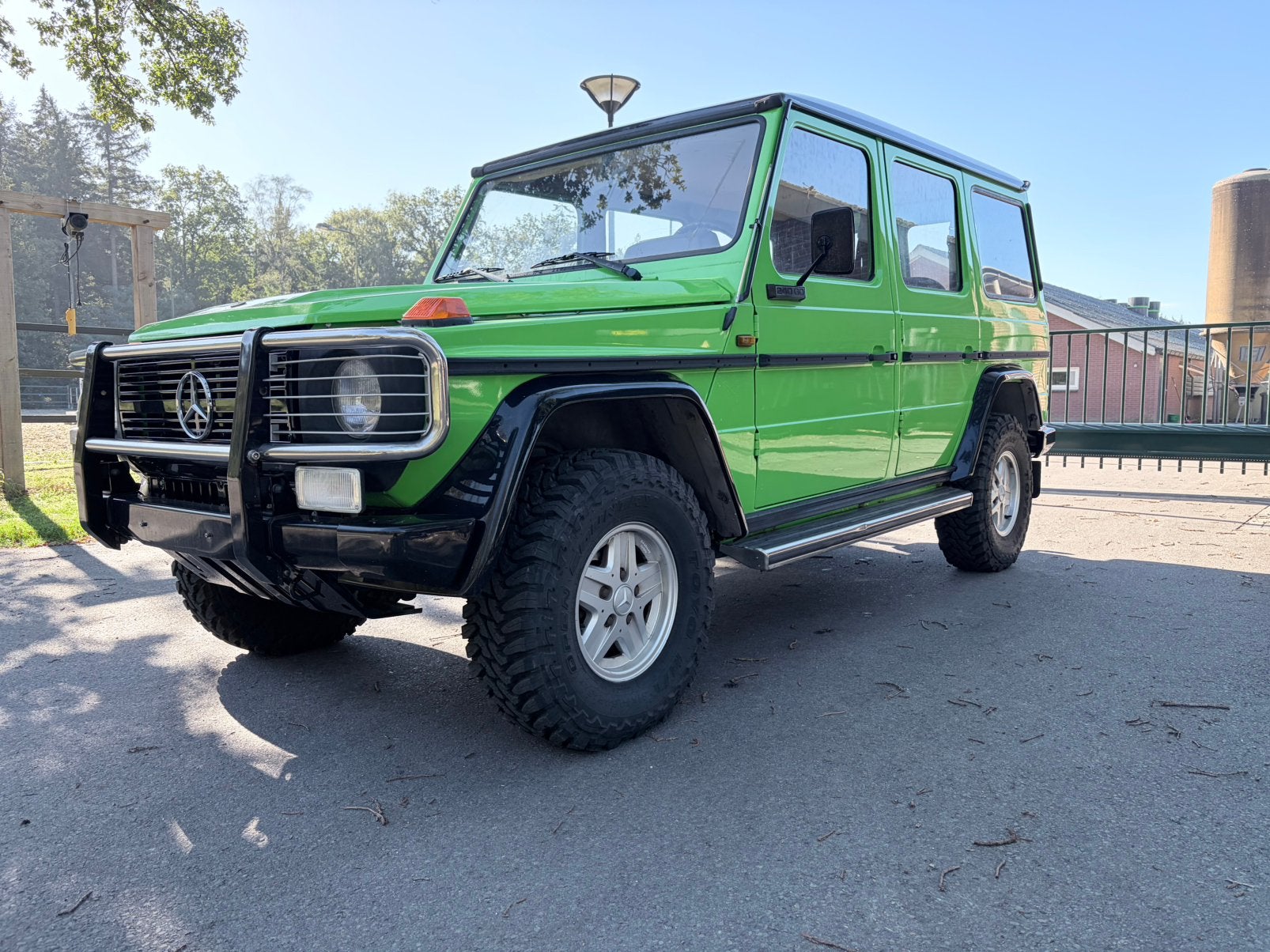 G-Klasse “Crazy Color” W460 BELASTINGVRIJ Vleugeldeuren, Auto's, Stof, G-Klasse, Vierwielaandrijving, SUV of Terreinwagen