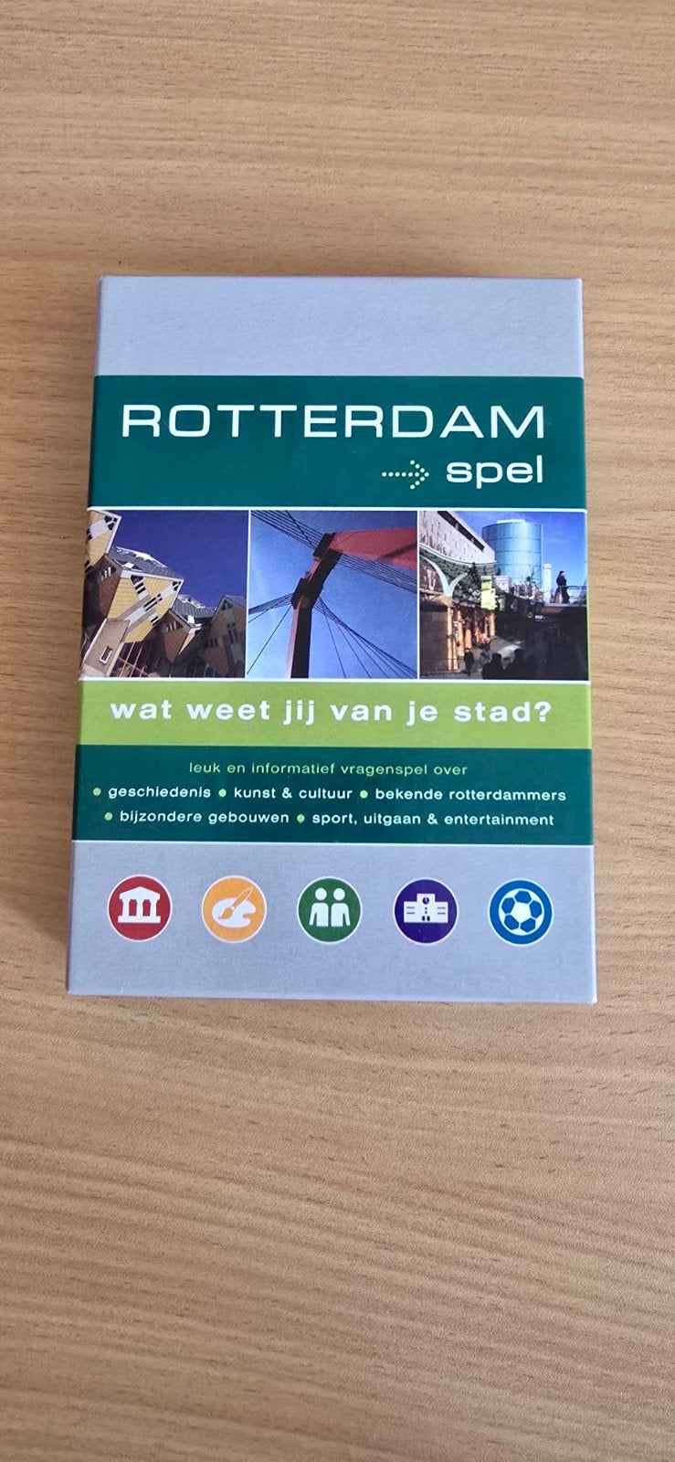 Rotterdam Spel: Wat weet jij van je stad?, Hobby en Vrije tijd, Gezelschapsspellen | Bordspellen, Vijf spelers of meer, Ophalen of Verzenden