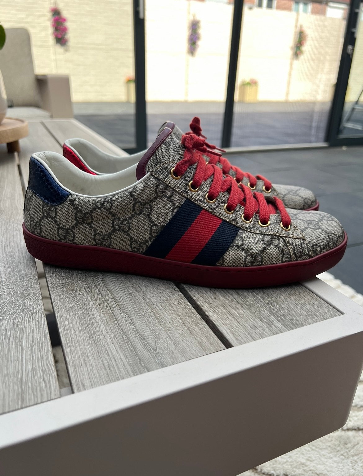 Originele Gucci schoenen maat 43, Kleding | Heren, Ophalen of Verzenden, Zo goed als nieuw