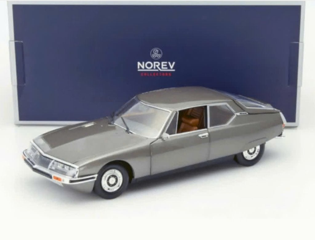 Citroen SM 1971 Scarabee Bruin schaal 1/18 NOREV ref. 181583, Hobby en Vrije tijd, Verzenden, Nieuw, Auto, Norev