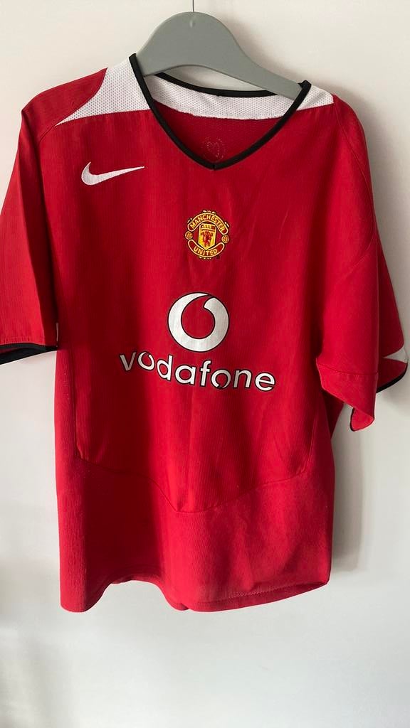 Retro manchester united shirt maat 14 jaar, Ophalen of Verzenden, Zo goed als nieuw