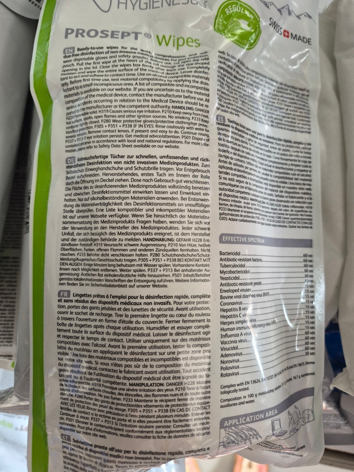 prosept wipes navulling 3 x, Ophalen of Verzenden