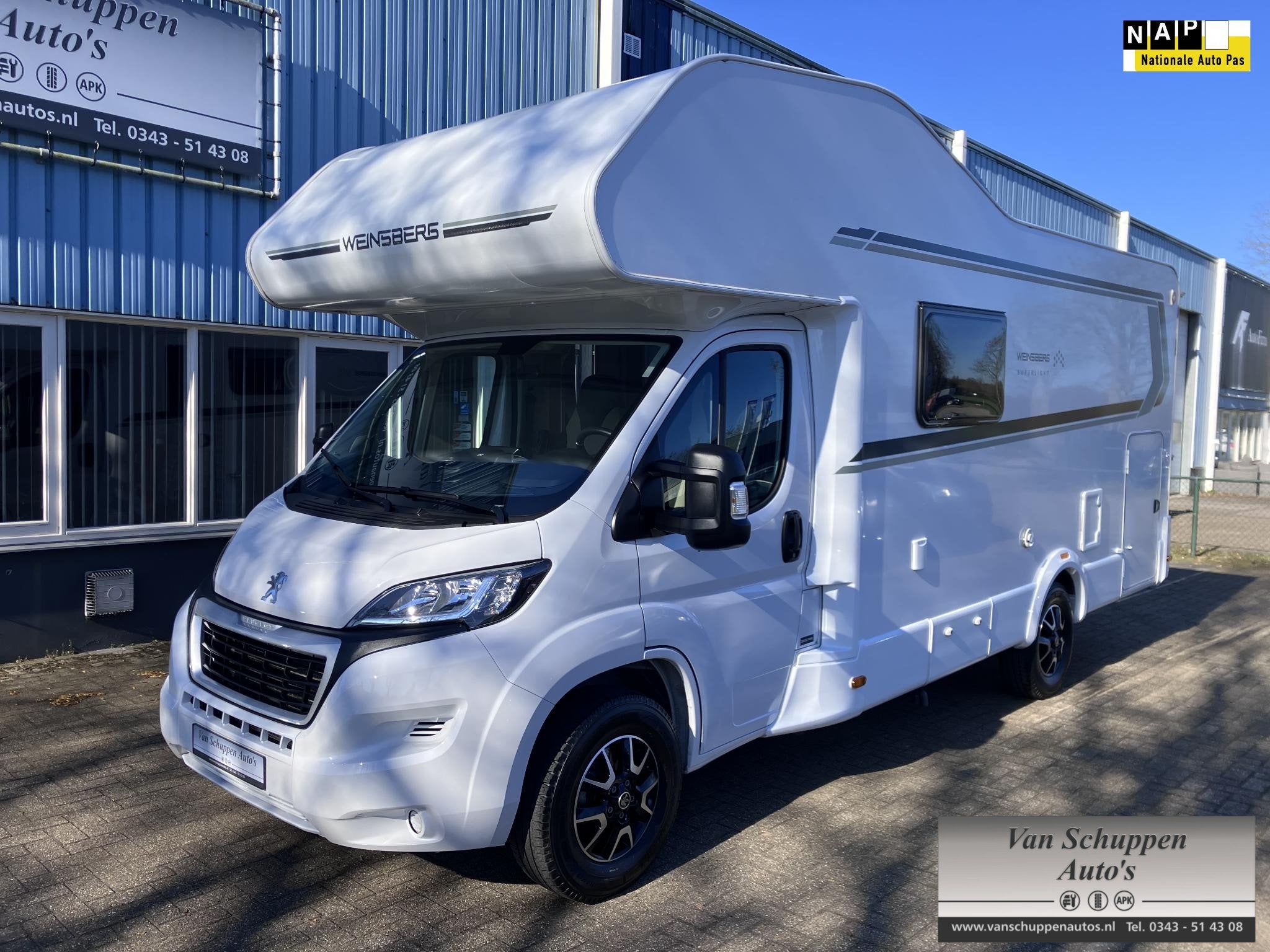 Weinsberg R59 Weinsberg CaraHome 650DG met Dak Airco!, Caravans en Kamperen, Campers, Weinsberg, Alkoof, 6 tot 7 meter, Bedrijf