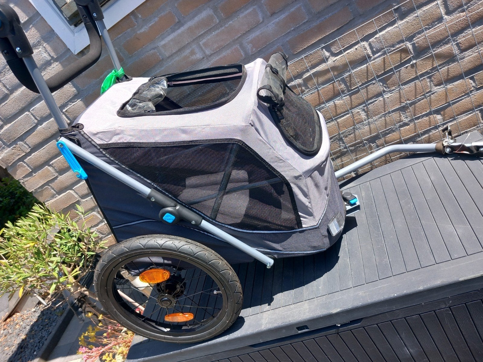 Trixie Fietskar S, Ophalen, Zo goed als nieuw, Hondenkar