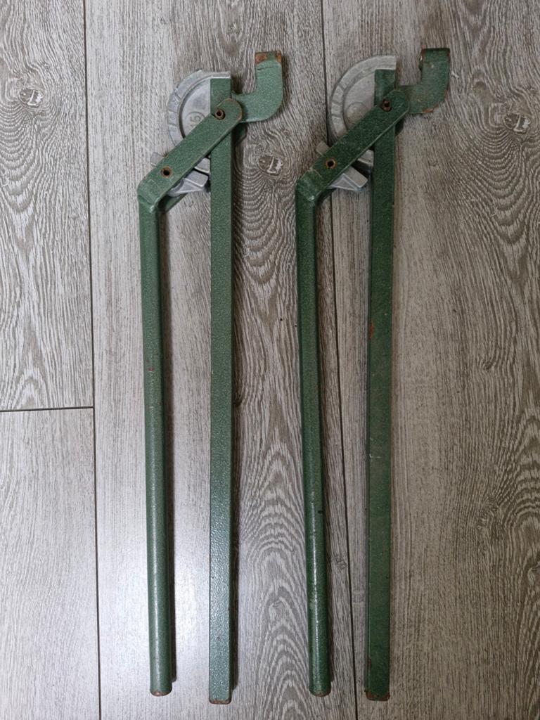 Nette set buigijzers 12 mm en 15 mm, Ophalen of Verzenden, Zo goed als nieuw