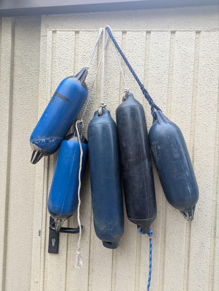 5 gebruikte fenders voor boot of jacht, Ophalen of Verzenden, Gebruikt, Overige typen