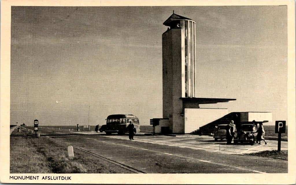 Afsluitdijk - 9 ansichtkaarten, Verzenden, 1960 tot 1980, Ongelopen, Noord-Holland