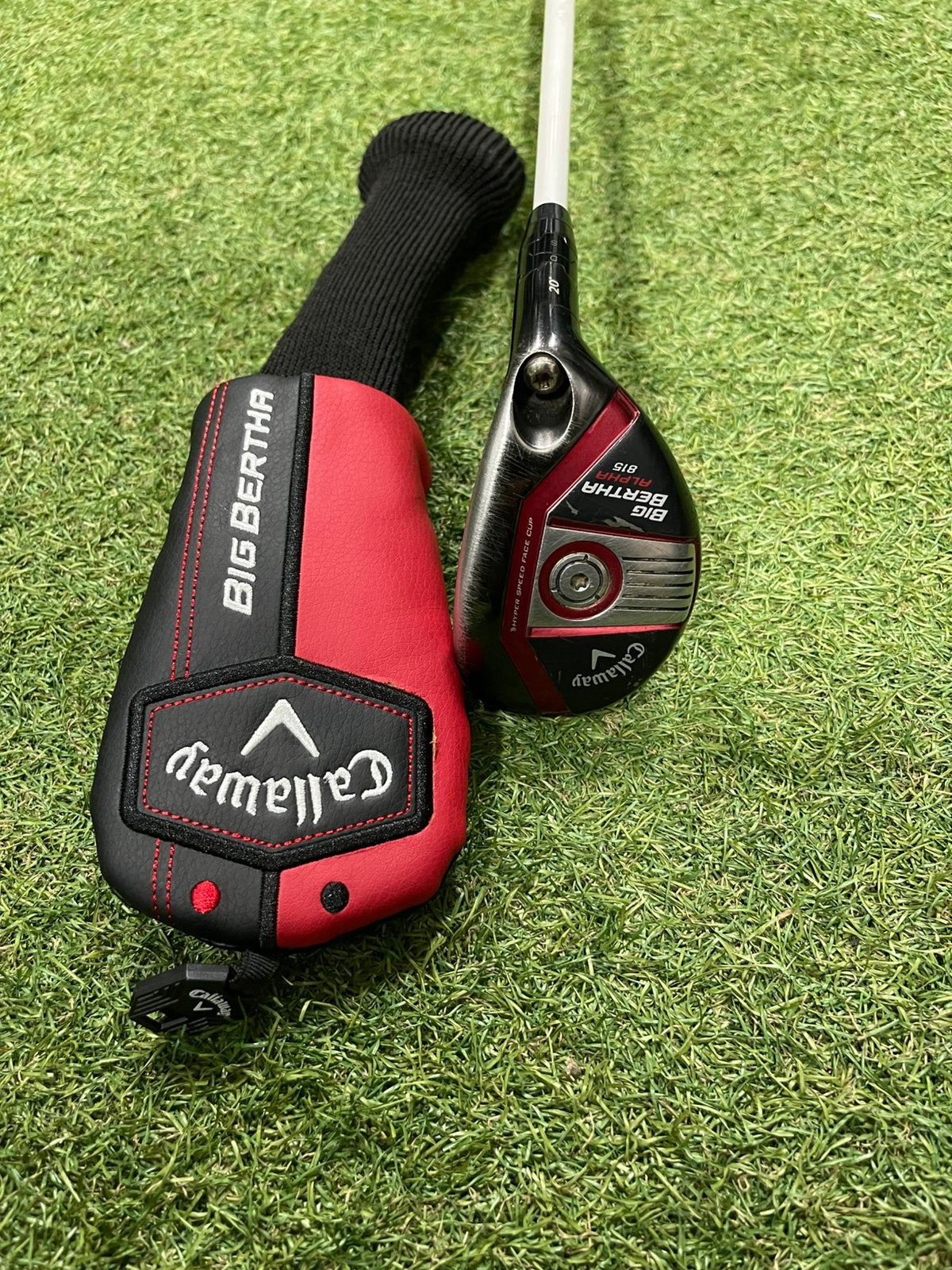 Callaway Big Bertha Aplha 815 hybride 3 (stiff), Sport en Fitness, Golf, Gebruikt, -, Ophalen of Verzenden, Club