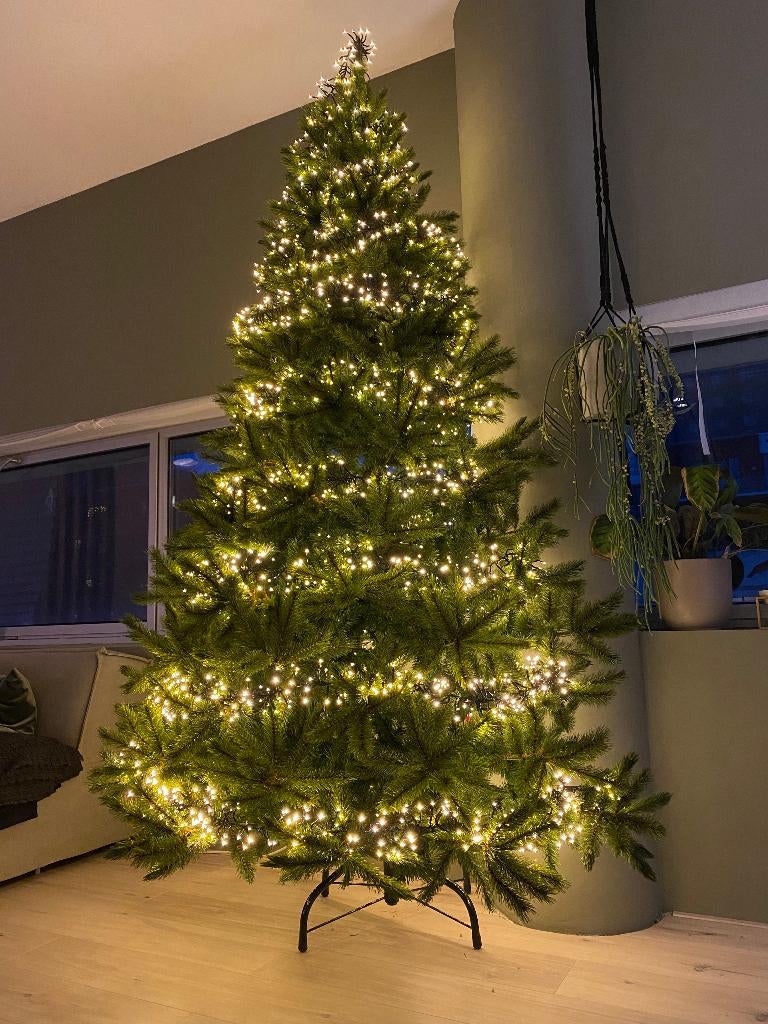 Kerstboom Romagne Groen 260cm, Diversen, Kerst, Ophalen, Zo goed als nieuw