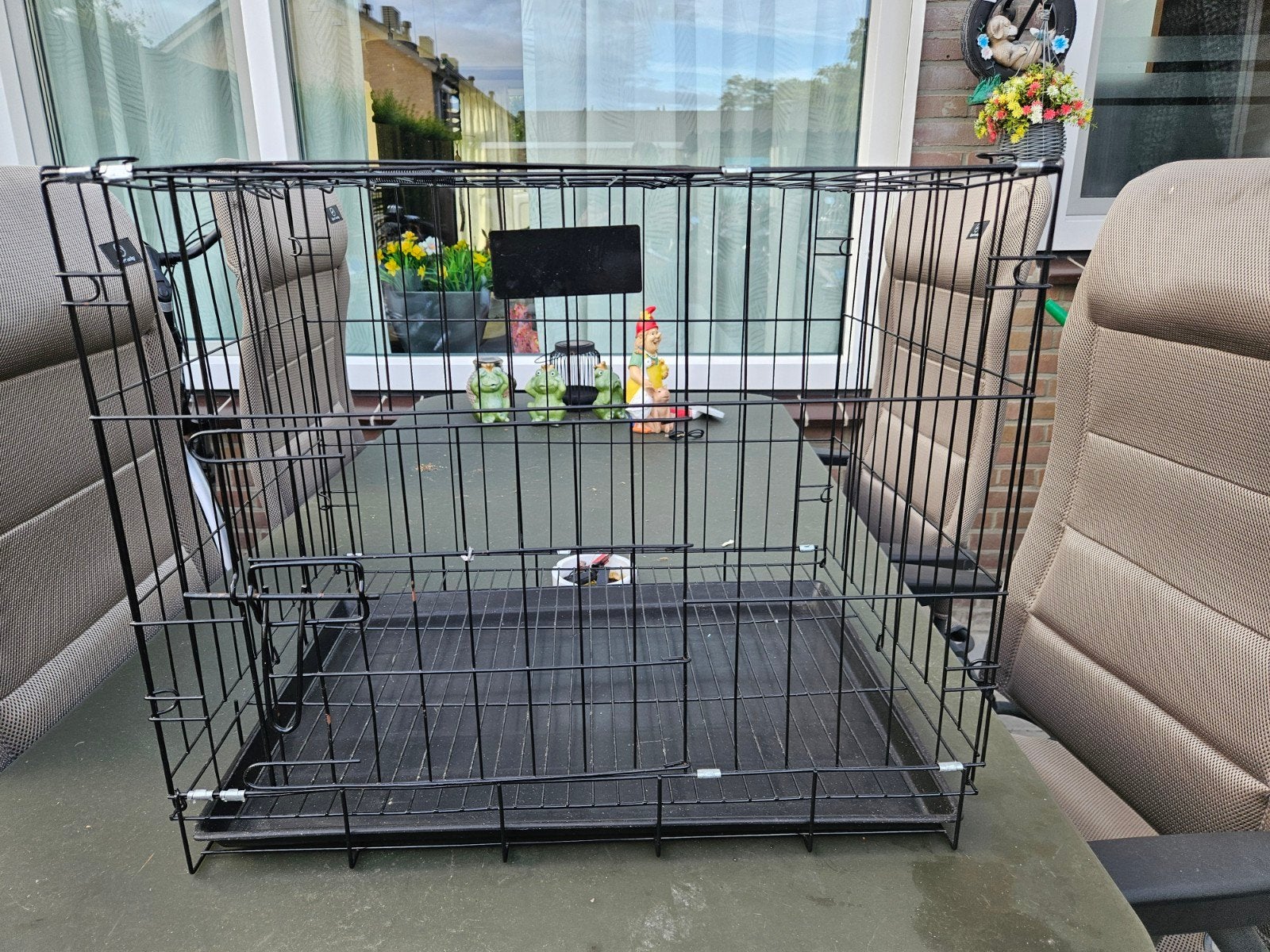 Kleine honden bench, Ophalen, Zo goed als nieuw, Minder dan 75 cm, Minder dan 65 cm