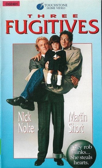 VHS - Three Fugitives - Ex-Rental, Nederlands ondertiteld, Engels, Verzenden, Alle leeftijden