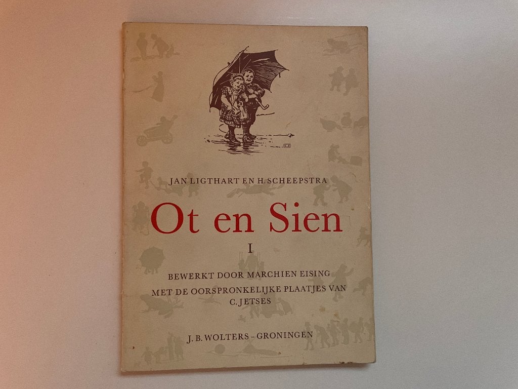 D210 Ot en Sien Ligthart Scheepstra Wolters Schoolboekje, Boeken, Ophalen of Verzenden, Gelezen, Fictie algemeen