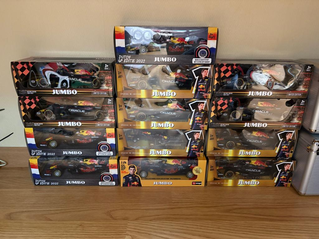 Red Bull Racing F1 schaalmodellen 1:24 Jumbo, Ophalen of Verzenden, Nieuw, Formule 1