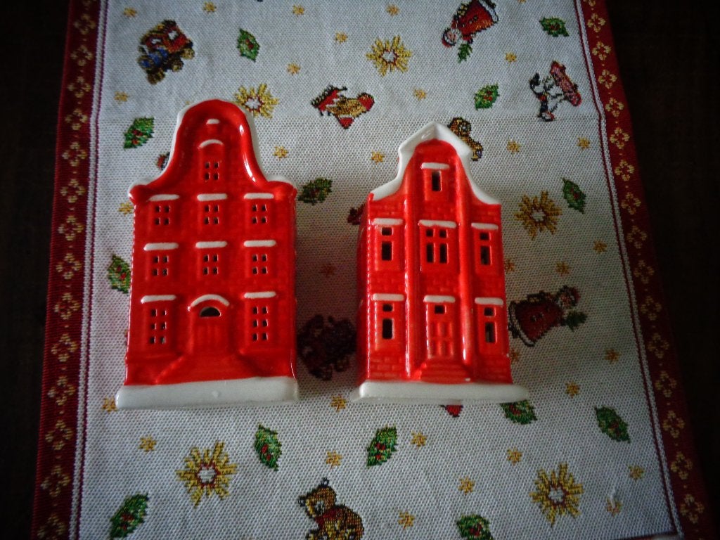 Kerst: Postcode loterij huisje 1 en 4, Diversen, Ophalen of Verzenden, Zo goed als nieuw