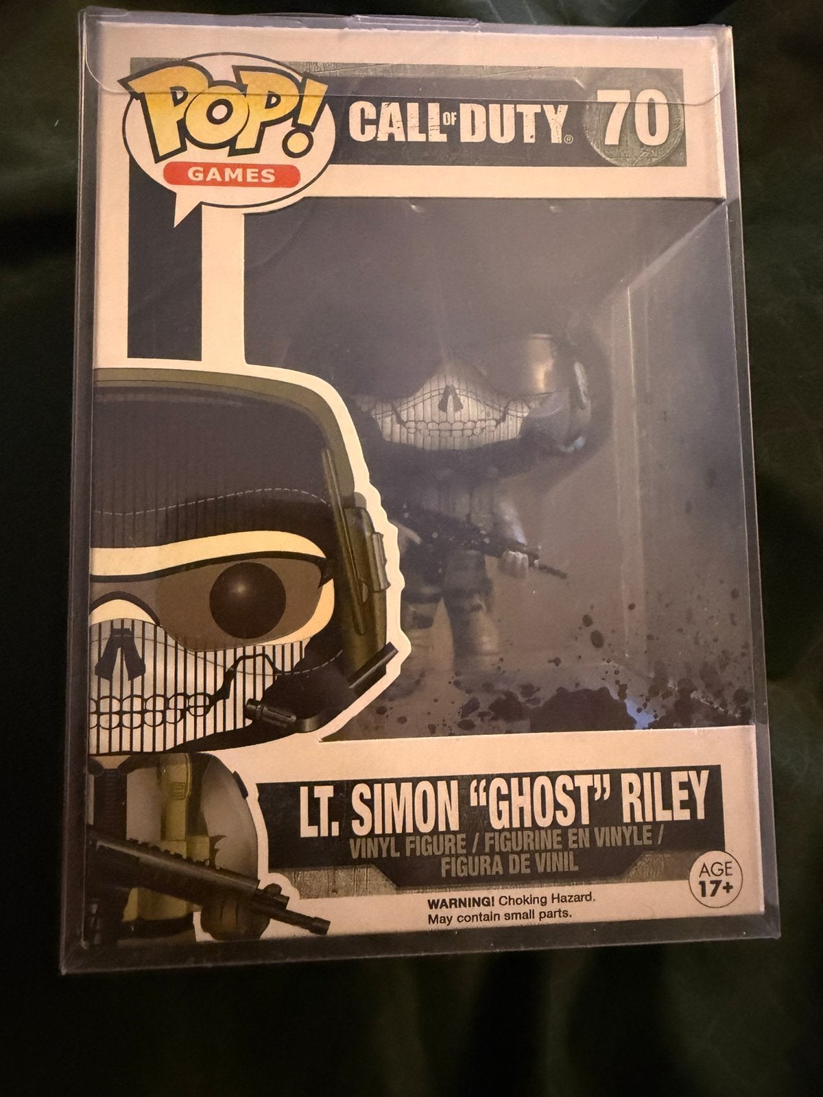 Funko Pop! Games – Call of Duty – LT. Simon “Ghost Riley #70, Ophalen of Verzenden, Zo goed als nieuw