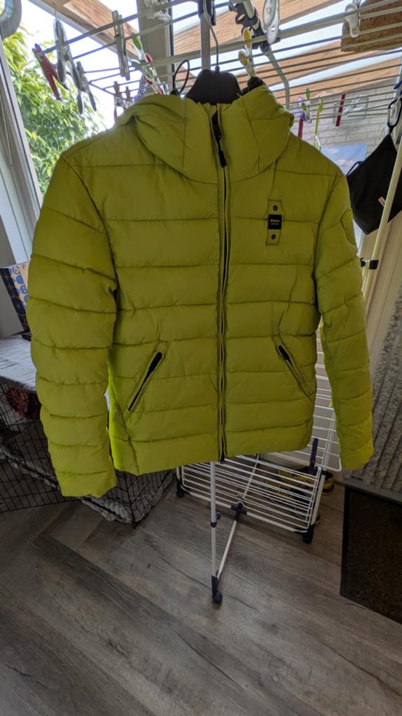 Blauer Donsjas Maat S, Blauer USA, Ophalen of Verzenden, Zo goed als nieuw, Groen