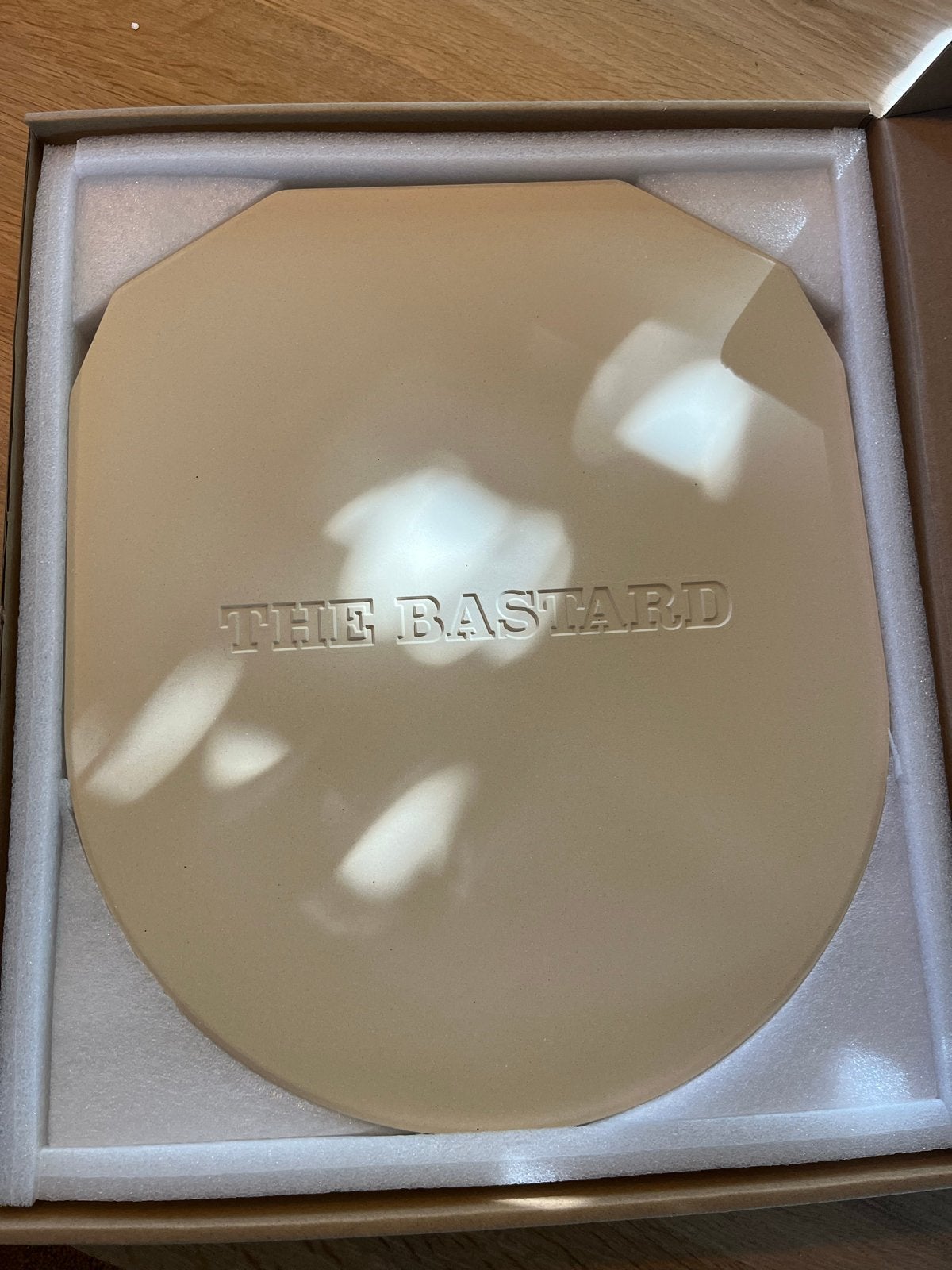Nieuwe Bastard 2x38cm medium Pizzasteen, Ophalen of Verzenden, Nieuw