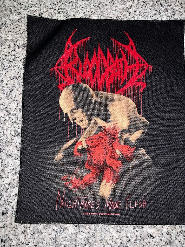 Backpatch/Embleem meerkleurig van Bloodbath Nightmare, Verzamelen, Backpatch/Embleem meerkleurig van Bloodbath Nightmare, Nieuw