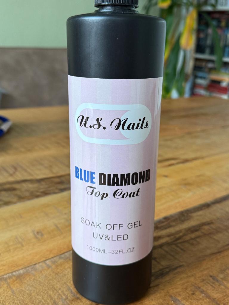 US nails soak off gel 1 liter fles, Ophalen of Verzenden, Nieuw, Handen en Nagels, Toebehoren