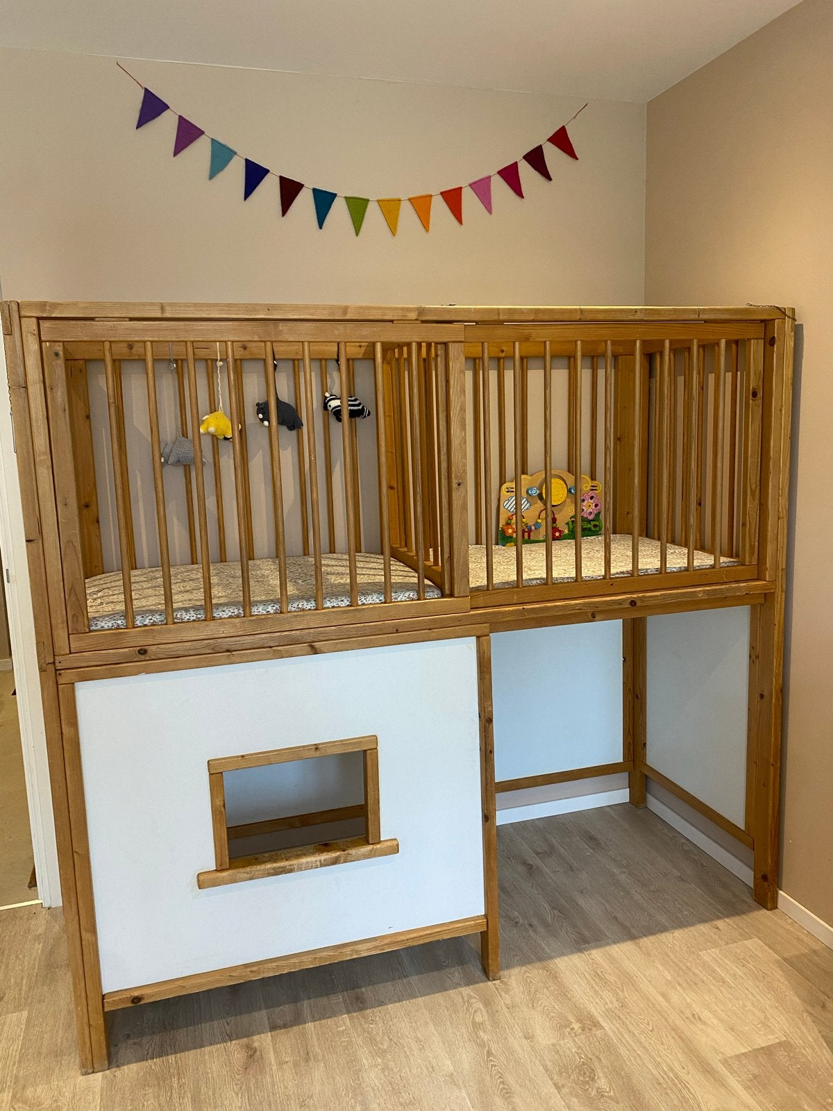 Duobox met Speelruimte, Kinderen en Baby's, Boxen, Gebruikt, Ophalen