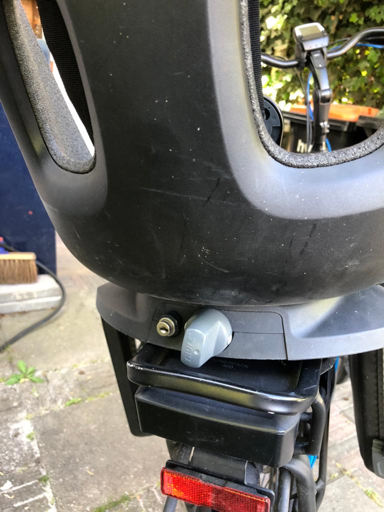 Thule kinderzitje, Achterzitje, 0 t/m 18 kg, Ophalen of Verzenden, Gebruikt