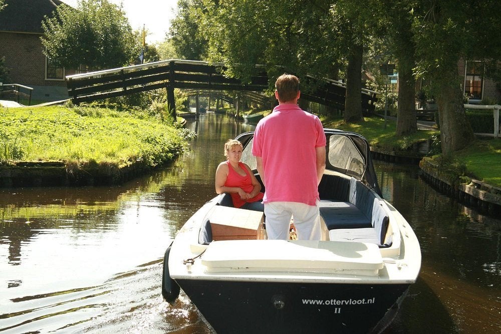 Mooie Ottersloep 2009 – aluminium – elektrisch – 7,50 meter, Watersport en Boten, Consoleboot, Gebruikt, Binnenboordmotor, Elektrisch