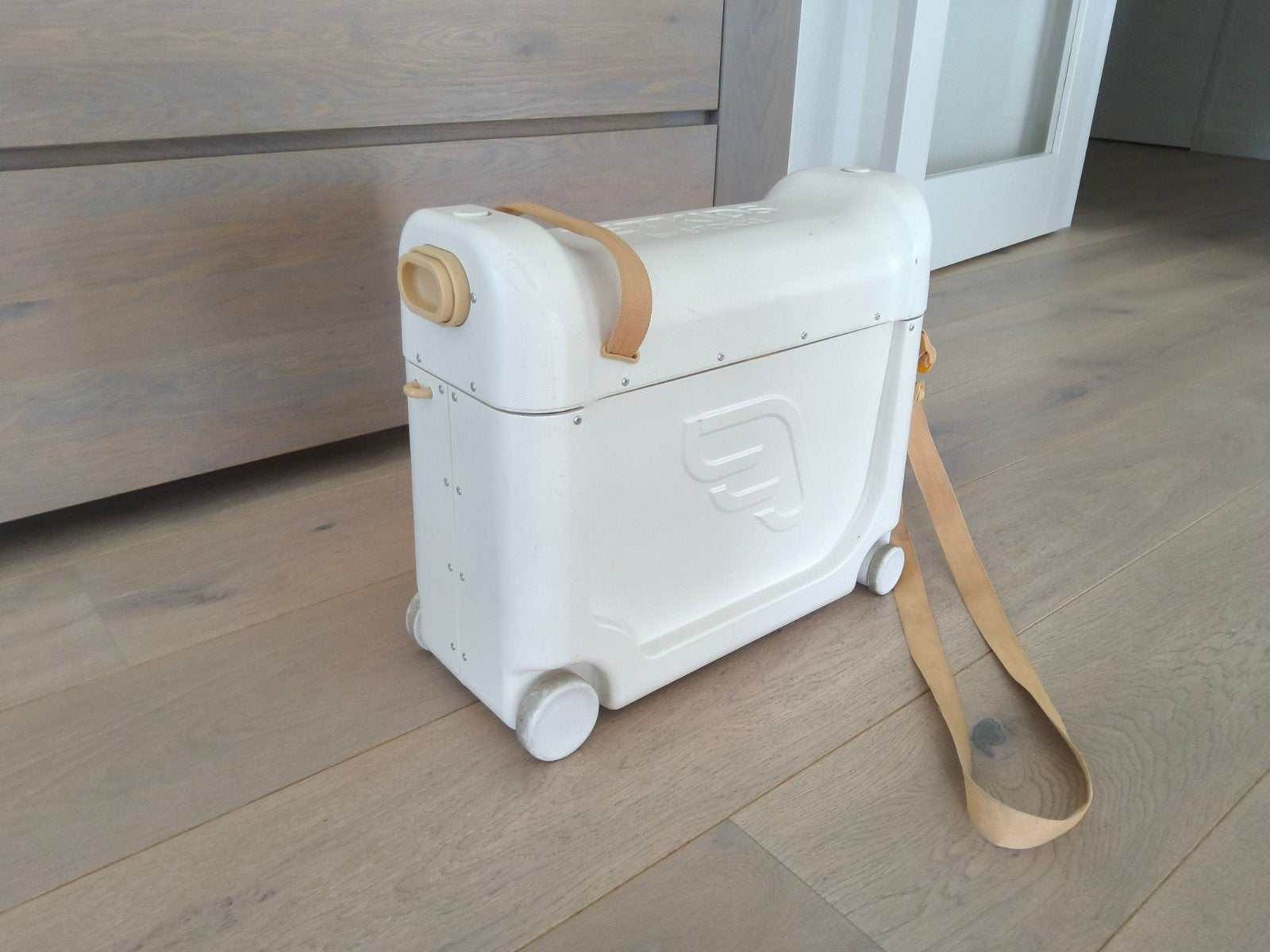 Stokke Jetkids kinderkoffer, Ophalen, Gebruikt
