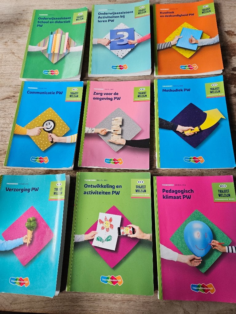 Onderwijsassistent en pedagogisch werk niveau 3 en 4, Ophalen of Verzenden, Beta, Zo goed als nieuw, MBO