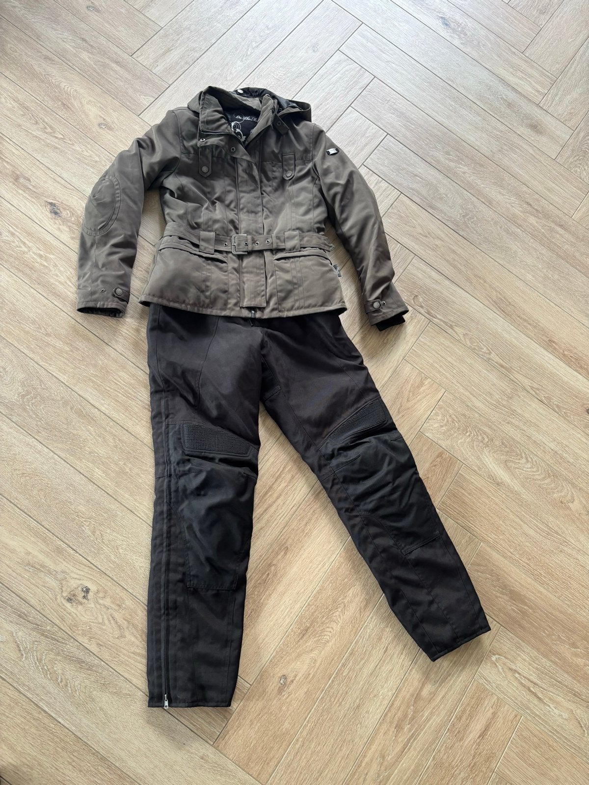 Dames motorjas maar XL en -broek maat L, Motoren, Ophalen, Tweedehands, Dames, Combipak