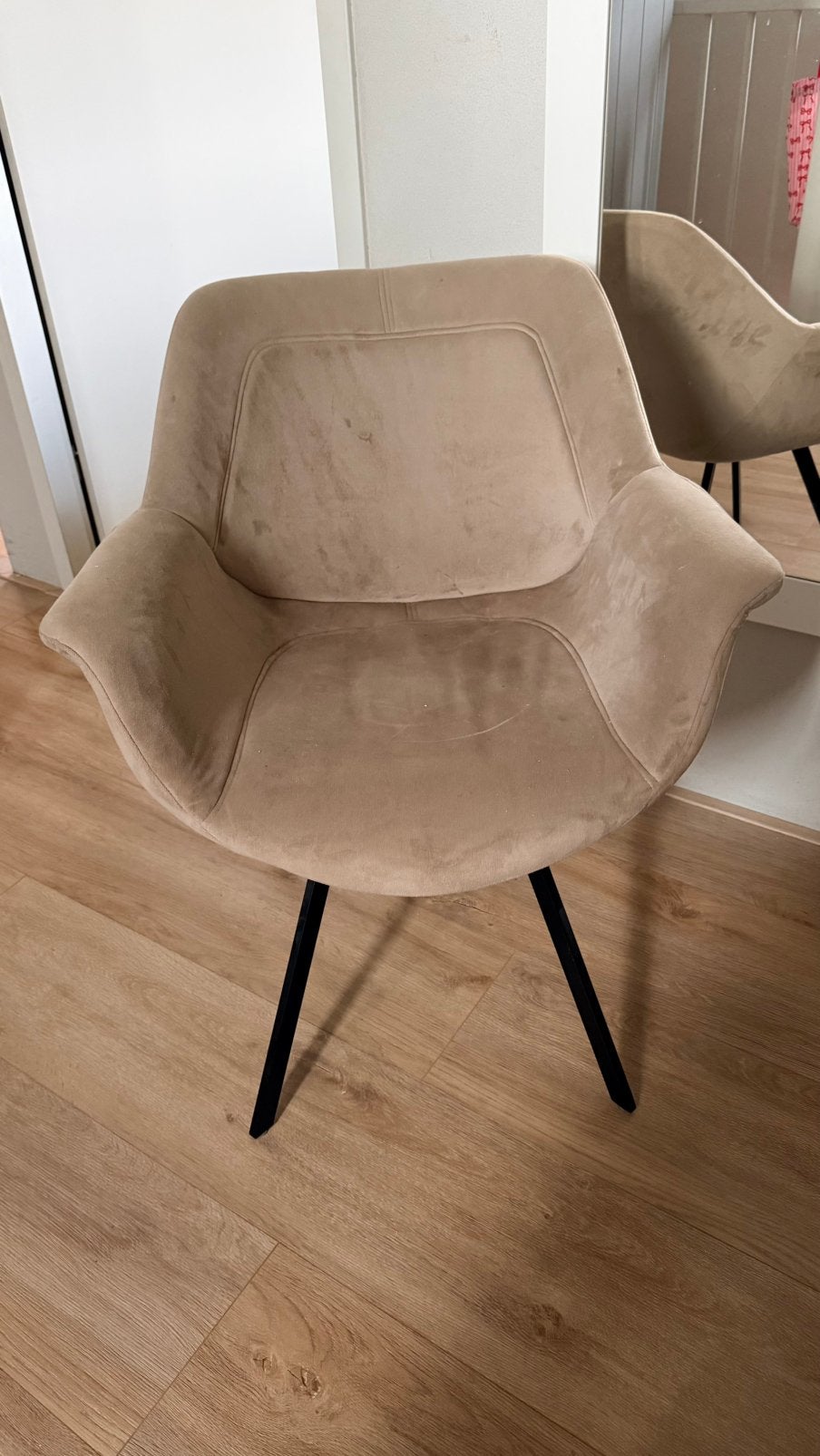 5 eetkamerstoelen, Ophalen, Zo goed als nieuw, Overige kleuren, Vijf, Zes of meer stoelen