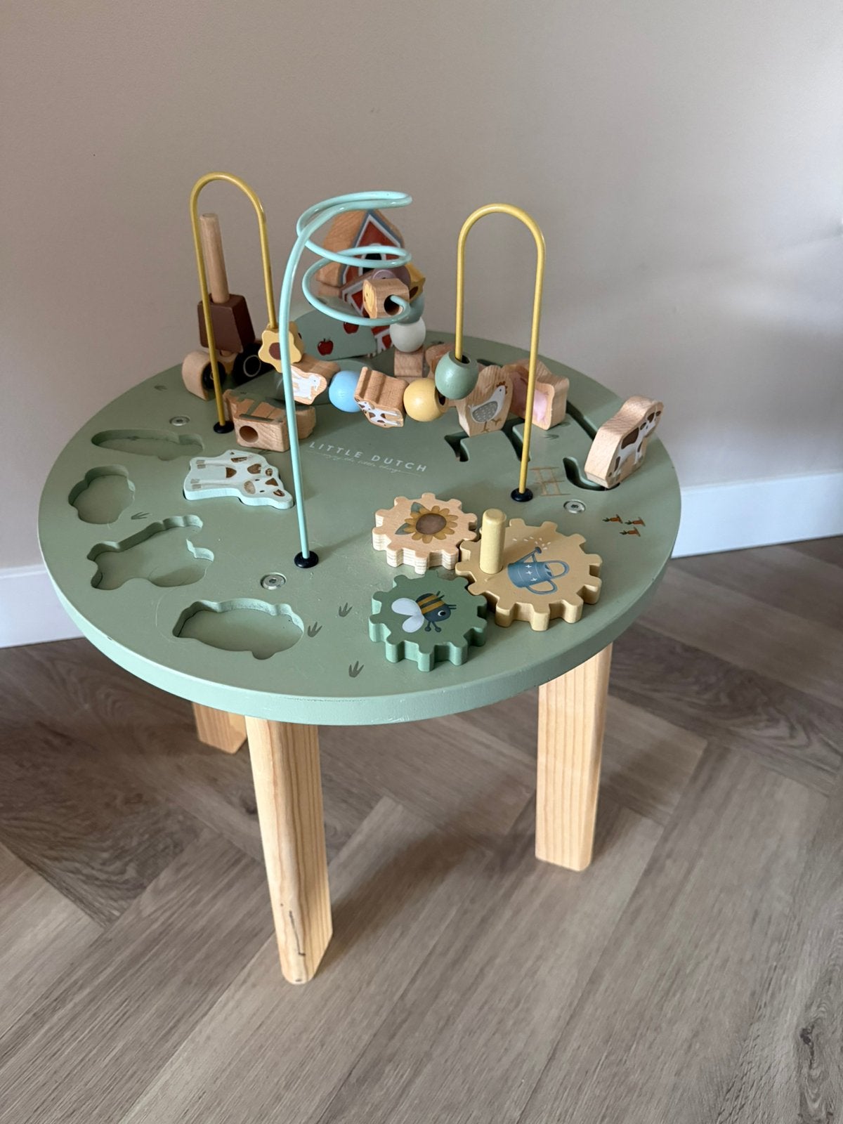 Little dutch houten speeltafel (compleet), Ophalen, Gebruikt