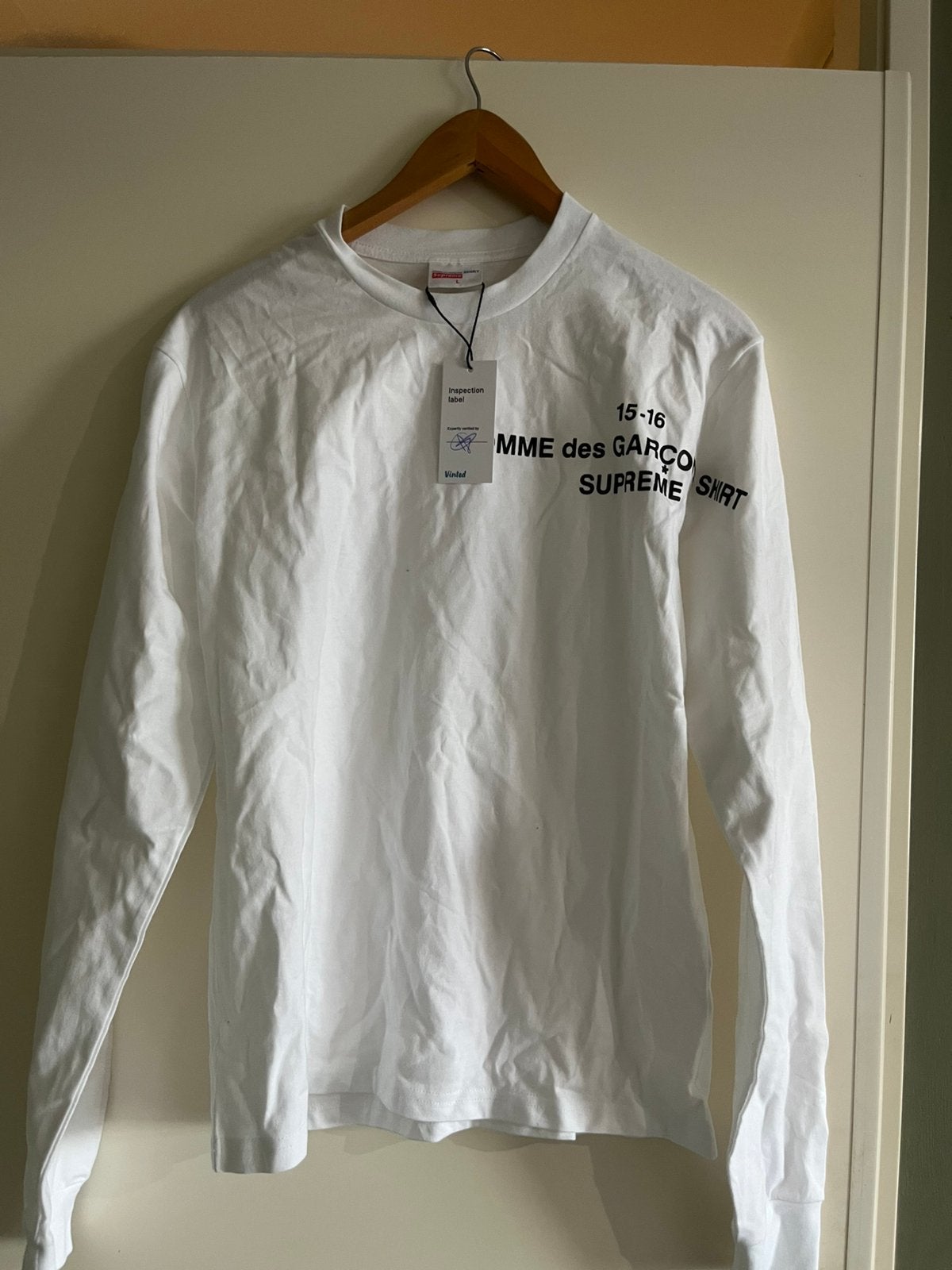 Comme des garcons, Ophalen of Verzenden, Nieuw, Maat 46 (S) of kleiner, Wit