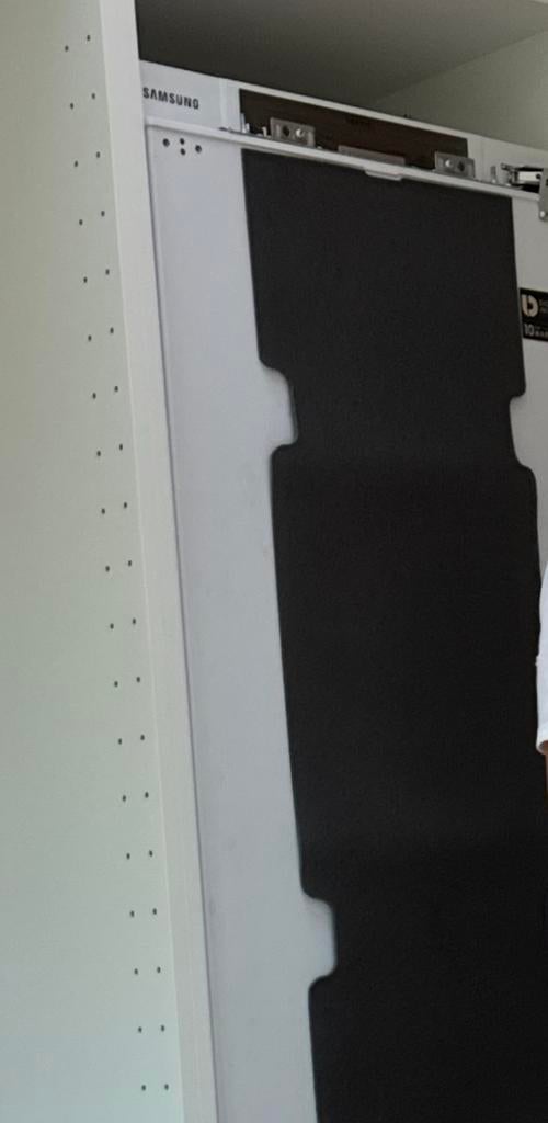 Samsung Inbouw Koel-vriescombi IKEA Metod 178cm No Frost, Ophalen, Gebruikt, 200 liter of meer, Met aparte vriezer