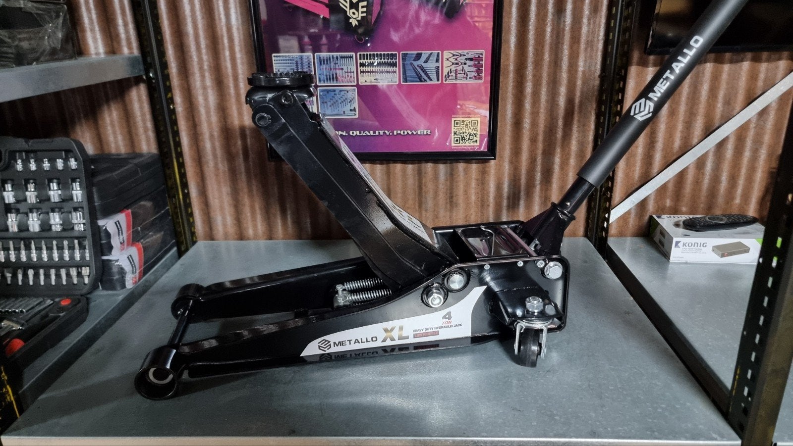 garage krik 4 ton metallo, Auto diversen, Ophalen, Nieuw