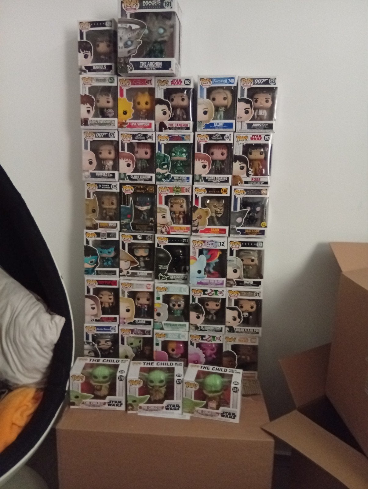 funko pop lot, Ophalen, Zo goed als nieuw