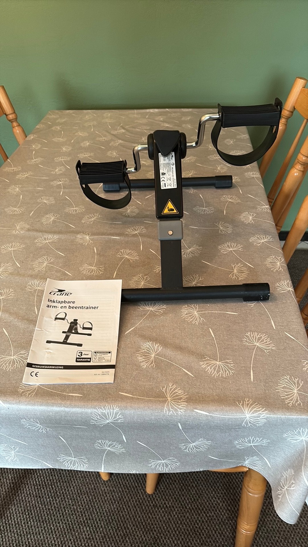 Inklapbare arm en beentrainer, Ophalen, Zo goed als nieuw, Hometrainer