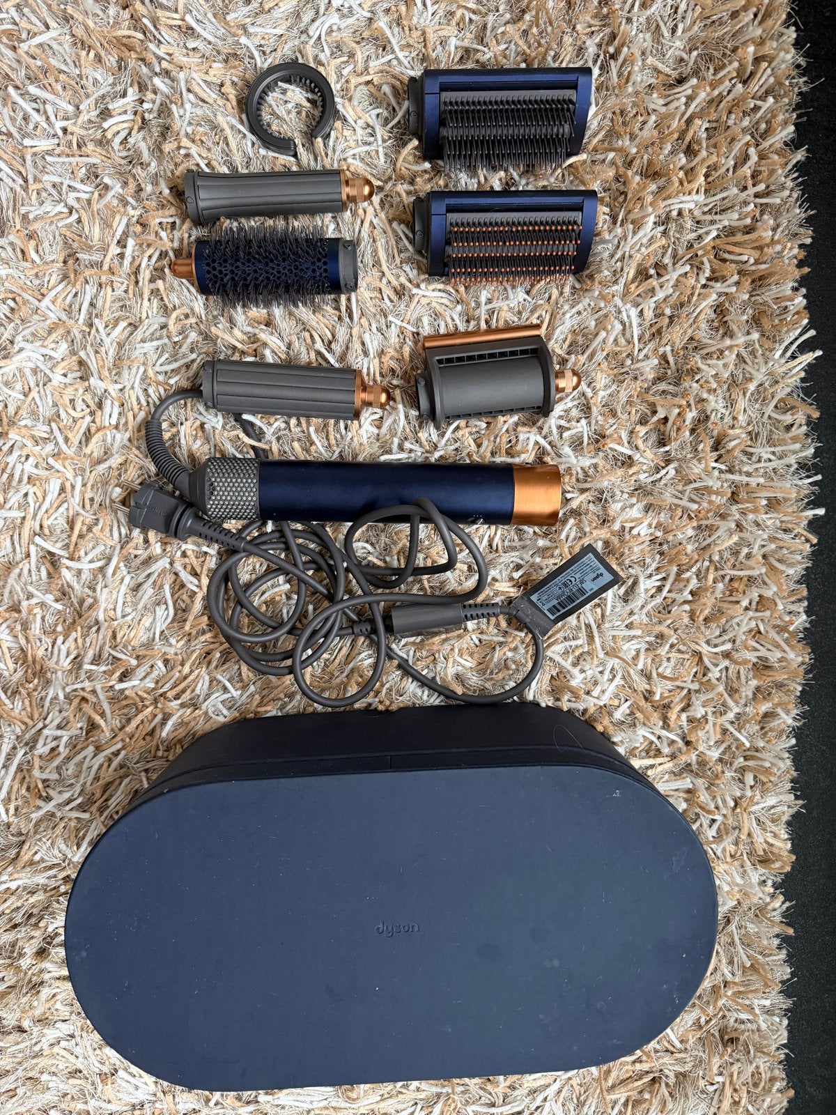 Dyson Airwrap Complete Styler met accessoires, Ophalen of Verzenden, Zo goed als nieuw, Haarverzorging